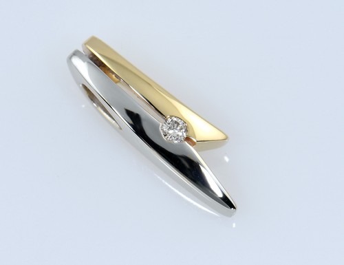 Solitär anhänger diamant - solitär,