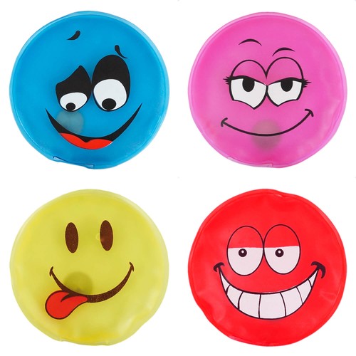 Taschenwärmer 4er set smileys - taschenwärmer,