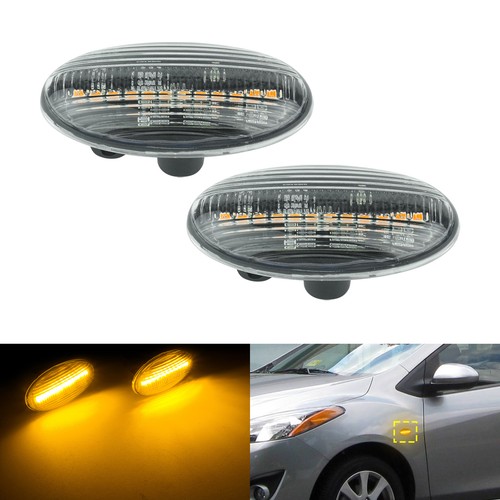 Klar linse led hohe - 2x,