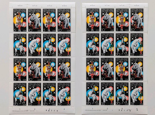 Briefmarken schalterbogen - briefmarken,
