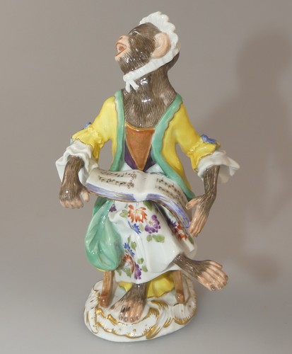 Meissen figur sängerin - meissen,