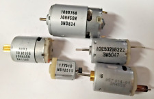NUR 1 EURO! 5 STÜCK  Johnson MOTOR teil. ZAHNRAD GLEICHSTROMMOTOR12V MODELLBAU/9