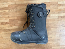 RIDE Fuse BOA & Schnürung Herren Snowboard Boots Größe 44,5 schwarz Boot NP 380€