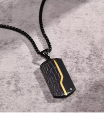 Herren Halskette Edelstahl 60