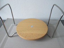 IKEA RATIONELL VARIERA Tellerhalter Tellerständer rund Holz groß 21-31 cm TOP