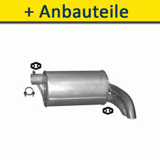 Endtopf Auspuff+ für FORD GALAXY 1.9 D 115/116-130-149/90PS 2000-2006