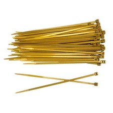 Kabelbinder Gold 100mm - 368mm