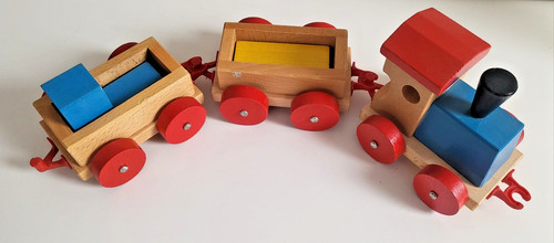 Eisenbahnzug holzspielzeug - eisenbahnzug,