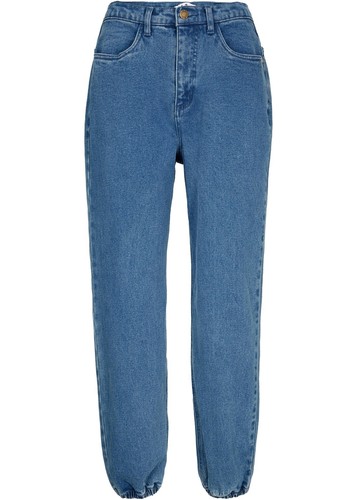 Barrel stretch jeans mit - barrel,