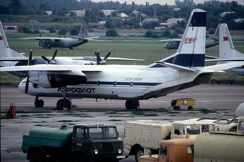 Aeroflot antonov 26 - aeroflot,,