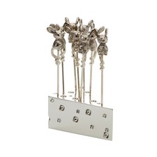 8 Käsepicker Maus silber