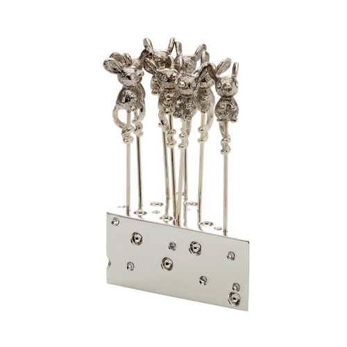 Käsepicker maus silber - 8,