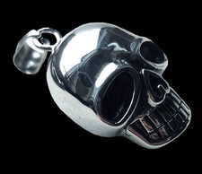 Edelstahl Anhänger 316L Totenkopf Skull Totenkopf-Schmuck Biker-Schmuck Schädel