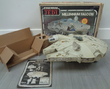 Vintage Star Wars Millenium Falcon Return of the Jedi Kenner Komplett 1982 RAR