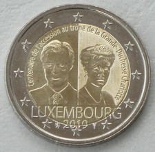 2 Euro Gedenkmünze Luxemburg