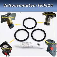 Dichtungsset O-Ring schwarz Silikonfett zu Delonghi EAM ESAM ECAM ETAM Kaffeevol