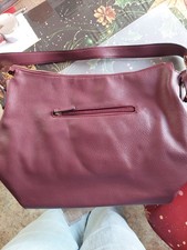 Weinroter Shopper, L Credi