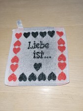 Waschlappen *Liebe ist* Baumwolle, Leolux 