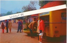 Deutsche Post-Foto Oldtimer DDR VEB IFA Verkaufswagen Zeitungen Zeitschriften