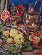 Pastell Malerei Gemälde antik