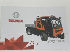 HANSA  APZ 1003XL Transporter