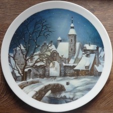 Rosenthal Teller Wandteller Weihnachtsteller Weihnachten 1943 E. Amadeus Dier