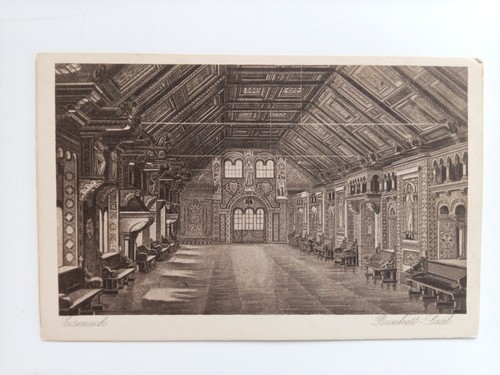 Eisenach bankett saal auf - ak, eisenach-bankett-saal