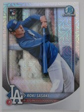 2025 Bowman Chrome Mojo Image Variation Roki Sasaki #12 RC