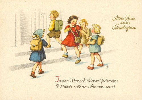 Glückwunsch zum schulanfang - glückwunsch,