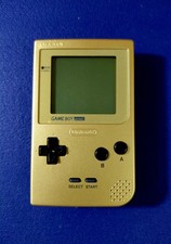 Gameboy Pocket in Golden Case