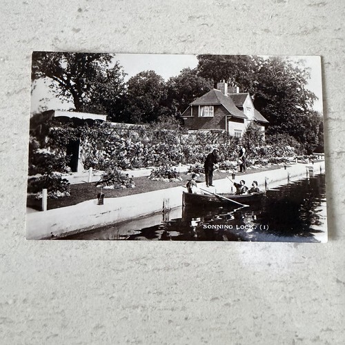 Antike rppc postkarte - postkarte, sonning
