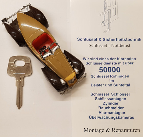 Oldtimer ersatzschlüssel für - oldtimer,