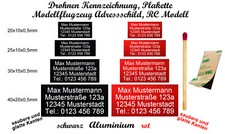 Adressschild Drohnen