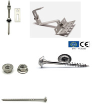 Dachhaken Stockschrauben Solar Adapterplatte Solar PV Zubehör