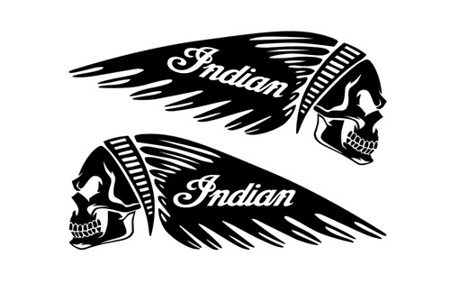 Indian motorcycle tank - 2, x