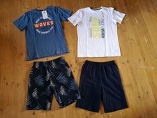 Shorty Schlafanzug Pyjama kurz von Yigga Gr. 146 152  2 Stück  °NEU