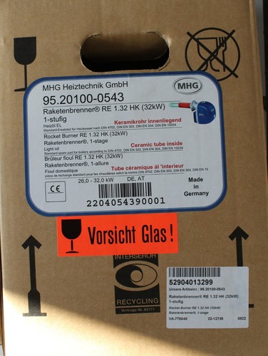 Mhg raketenbrenner 22 hk - re,