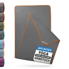 NirvanaShape ® Yoga Handtuch rutschfest | Yoga Sport Pilates Matte | Antirutsch