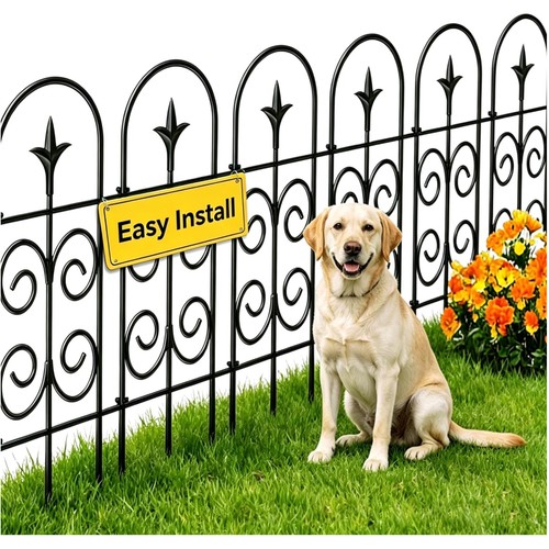 Gartenzaun metallzaun rostfrei - metallzaun,