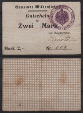 30933 auf kattun notgeld - auf,