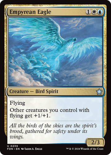 Mtg empyrean eagle - empyrean,