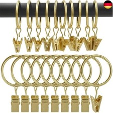 QMAHA 30 Stück Vorhangringe