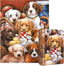 100 Teile Puzzles für