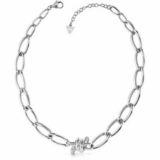 Guess women necklace steel - women's,