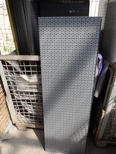 Lochwand 4x Tego Lager Werkstatt 125 Lochplatten Lochbleche anthrazit Lochwände