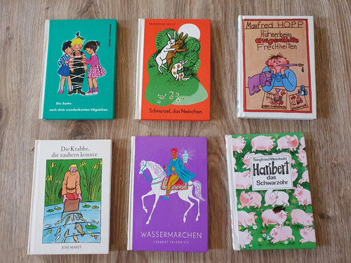 Sechs taschenbücher die - taschenbücher,