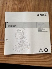 Stihl NG 4 Betriebsanleitung Gebrauchsanweisung für Entnietgerät 2010