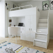 Hochbett Etagenbett JSM-4