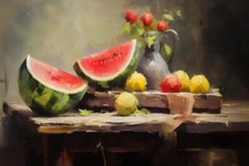 Wandbild: Stillleben mit