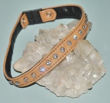 Strass Katzenhalsband Hundehalsband Halsband Zierhalsband Schmuckhalsband 32 cm 